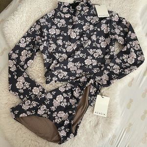 Acacia Indo top and Hudson bottom set